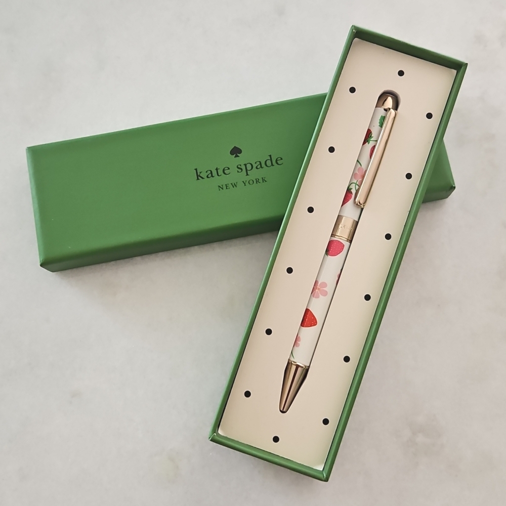 Kate Spade Fruit Pen w/ Gift Box